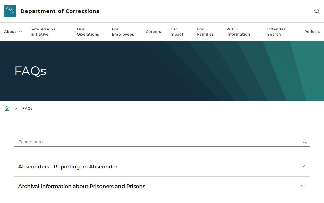 Missaukee County inmate release date guidance from Michigan corrections