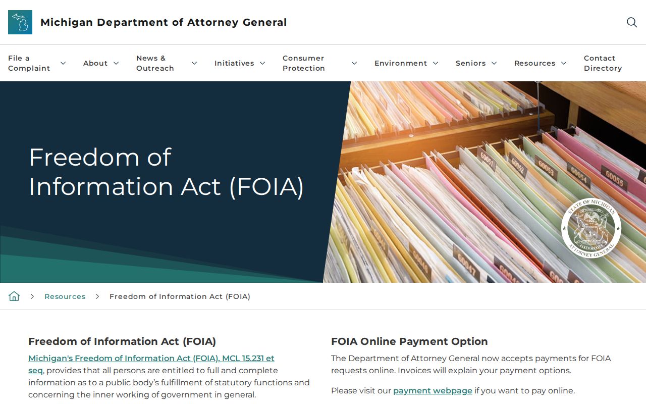 Missaukee County released mugshot request under Michigan FOIA